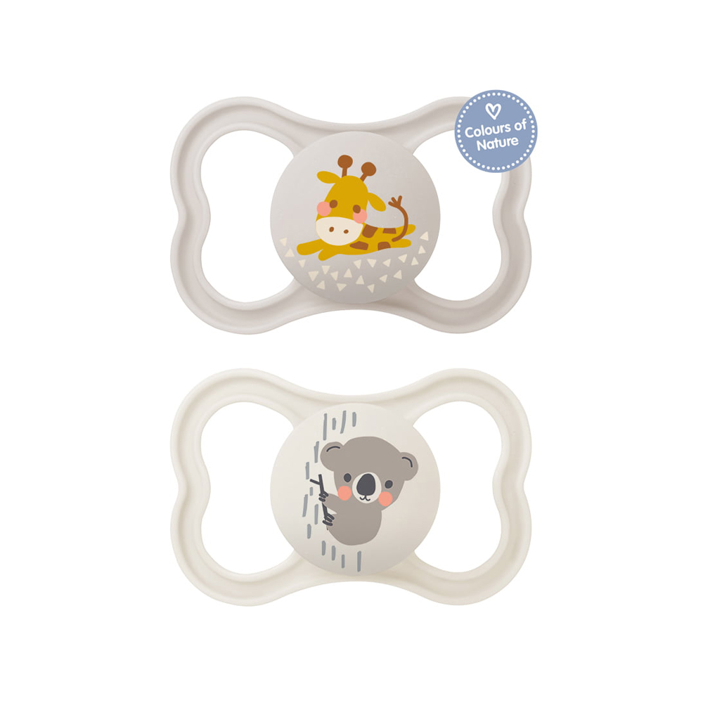 MAM - AIR Πιπίλα Σιλικόνης 6-16m (unisex) - 2τεμ.